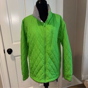 Columbia Apple Green lightweight ski/winter/spring coat